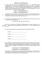 Vorschau - Arbeitsblätter - Aufgaben zur Proteinbiosynthese (mit Lösungen) - Deckblatt