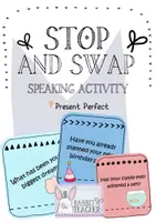 Vorschau - Spiele - Stop and swap: Present Perfect - Deckblatt