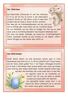 Vorschau - Arbeitsblätter - Lesekartei Osterbräuche + Arbeitsblätter - Seite 3
