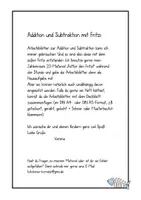 Vorschau - Arbeitsblätter - Arbeitsblätter mit Fritzi - Zahlenräume 10 und 20 - Seite 1
