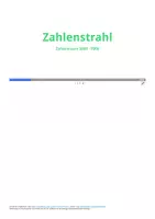 Vorschau - Arbeitsblätter - Materialpaket Zahlenstrahl - Zahlenraum bis 10000 - Seite 1