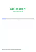 Vorschau - Arbeitsblätter - Materialpaket Zahlenstrahl - Zahlenraum bis 100000 - Deckblatt
