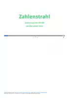 Vorschau - Arbeitsblätter - Zahlenstrahl - Zahlenraum bis 100 000 Nachbarzahlen einer - Deckblatt