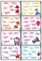 Vorschau - Aufgabenkarten - New Year's Resolutions - Jumbled Sentences (Task Cards) Will-Future - Seite 1