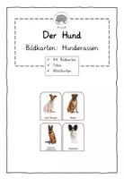 Vorschau - Bildkarten - Der Hund: Foto-Bildkarten Hunderassen - Deckblatt