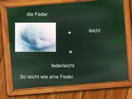 Vorschau - Präsentationen/Tafelbilder - Zusammengesetzte Adjektive - Seite 1