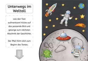 Vorschau - Arbeitsblätter - Interaktive PDF's - Lesegeschichte und Arbeitsblatt - Seite 2