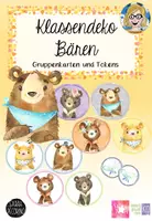Vorschau - Poster - Klassenraum Deko Bären - Gruppenkarten - Deckblatt