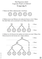 Vorschau - Arbeitsblätter - Einmaleins mit Äste-Diagrammen (1mal1 alternativ erarbeiten) - Seite 3