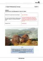 Vorschau - Arbeitsblätter - Mittelgebirge - Arbeitsblätter mit Lösungen - Seite 1