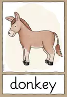 Vorschau - Fördermaterial/Inklusion - Bauernhof - Farm - Flashcards - Wortkarten (Englisch) - Seite 1