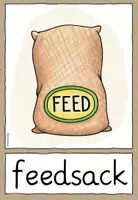 Vorschau - Fördermaterial/Inklusion - Bauernhof - Farm - Flashcards - Wortkarten (Englisch) - Seite 3