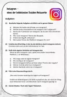 Vorschau - Arbeitsblätter - Vertretungsstunde to go (Lesetext zu Instagram mit schriftlichen Aufgaben) - Seite 3