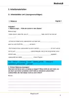 Vorschau - Arbeitsblätter - Magersucht - Arbeitsblätter mit Lösungen - Deckblatt