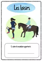 Vorschau - Arbeitsblätter - SPARPAKET - Les loisirs (passend zu Dis Donc 5, Unité 3) - Deckblatt