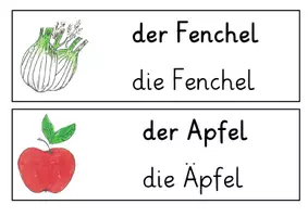 Vorschau - Poster - Wortspeicher/Übersicht Obst und Gemüse im Herbst - Seite 3