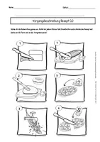 Vorschau - Klassenarbeiten - Vorgangsbeschreibung "Gurken-Frischkäsebrot" - Klassenarbeit mit Bewertungsraster - Seite 2