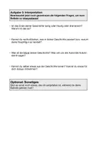 Vorschau - Stundenentwürfe - DEUTSCH: Gruppenarbeit - Analyse einer Ballade (PDF/Word) - Seite 2