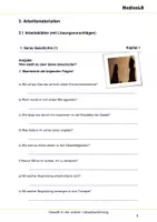 Vorschau - Arbeitsblätter - Jugendgewalt - Arbeitsblätter mit Lösungen - Deckblatt