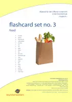 Vorschau - Bildkarten - food (3): english flashcards - Deckblatt