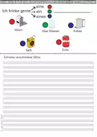 Vorschau - Arbeitsblätter - Sätze beenden im DaZ-Unterricht - einfache Satzanfänge vervollständigen (DaZ/DaF) - Seite 2