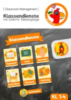 Vorschau - Poster - Klassendienste (inkl. Schild "Ich muss mal!") - Deckblatt