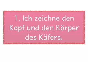 Vorschau - Arbeitsblätter - Wir Zeichnen einen Käfer in 5 Schritten ! - Seite 3