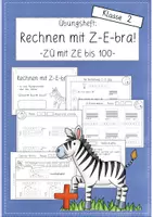 Vorschau - Arbeitsblätter - Addition: Zehnerübergang im Zahlenraum bis 100 (Mathe Grundschule Klasse 2) - Deckblatt