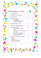 Vorschau - Lehrpläne/Lehrermaterial - Checkliste Schulanfang - Deckblatt