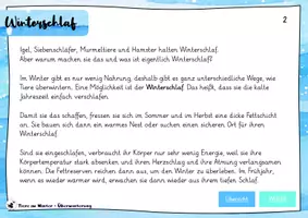 Vorschau - Spiele - Tiere im Winter - Überwinterung - interaktive PDF - Seite 3