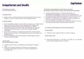 Vorschau - Anderer Materialtyp - Jahresplanung Deutsch (Vorlage und Beispiel) - Seite 3