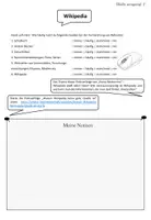 Vorschau - Stundenentwürfe - Quellenkompetenz: Warum Wikipedia keine gute Quelle ist - Seite 1
