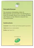 Vorschau - Arbeitsblätter - Querbeet durch den Schulgarten - Hundertertafel - Seite 1
