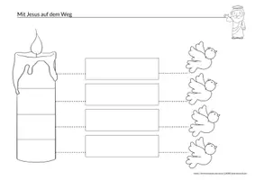 Vorschau - Mal- und Bastelvorlagen - Arbeitsblätter zum Buch "Der Chamäleonvogel" - Ostern - Seite 3