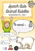 Vorschau - Poster - Speech Aids - Animal Riddles Sprechhilfen Englisch - Deckblatt