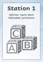 Vorschau - Arbeitsblätter - Schnelles und unkompliziertes Stationenlernen zur Arbeit mit dem Wörterbuch - Seite 1