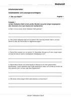 Vorschau - Arbeitsblätter - Johann Sebastian Bach - Arbeitsblätter mit Lösungen - Deckblatt