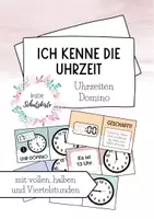 Vorschau - Unterrichtsreihen - Uhr & Zeit Materialpaket - Uhrzeit - Lernuhr - Spiele - Seite 1