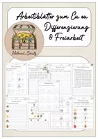 Vorschau - Arbeitsblätter - 9 Arbeitsblätter zum Eu eu - Deckblatt