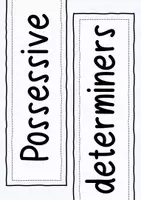 Vorschau - Fördermaterial/Inklusion - Possessive Determiners - Poster / Tafelmaterial - Seite 3