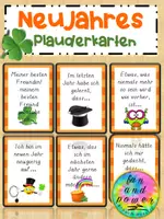Vorschau - Bildkarten - Neujahr-Plauderkärtchen 2023! - Deckblatt