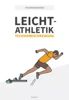 Vorschau - Stationenlernen - Leichtathletik: 30+ Technikkarten für den Sportunterricht & Verein - Deckblatt