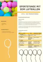 Vorschau - Stundenentwürfe - Sportstunde mit dem Luftballon - Seite 2