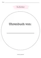Vorschau - Unterrichtsreihen - Uhrenbuch - Seite 1