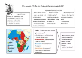 Vorschau - Arbeitsblätter - Geschichte 9 - Wie wurde Afrika kolonialisiert? - Seite 1