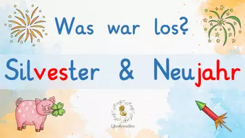 Vorschau - Präsentationen/Tafelbilder - Diff. Erzählanlässe - Silvester & Neujahr (digitales Tafelbild) - Seite 2
