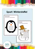 Vorschau - Spiele - Sport: Winterstaffel - Deckblatt