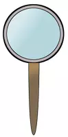 Vorschau - selbst erstellte Cliparts/Grafiken - Clipart: Lupe für die Detektivsarbeit - Seite 1