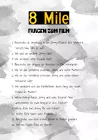 Vorschau - Arbeitsblätter - 8 Mile – Fragen zum Film mit Lösungen - Seite 1