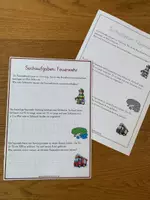 Vorschau - Arbeitsblätter - Sachaufgaben FEUERWEHR - Seite 1
